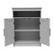 Flash Furniture Vega Cabinet Organizer w/Two Magnetic Close Doors, In-Cabinet Adjust Shlf, and Upper Opn Shelf, Gry FS-VEGA-BATH-4-GY-GG - alternate 5